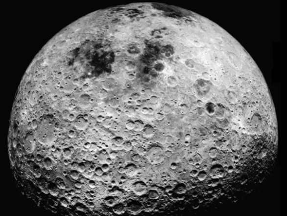 No atmosphere on the moon results in no weathering and craters do not erode away.